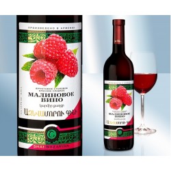 Вино малиновое, сладкое, 12,5%, 750мл